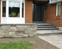 Front Wall and Entrance